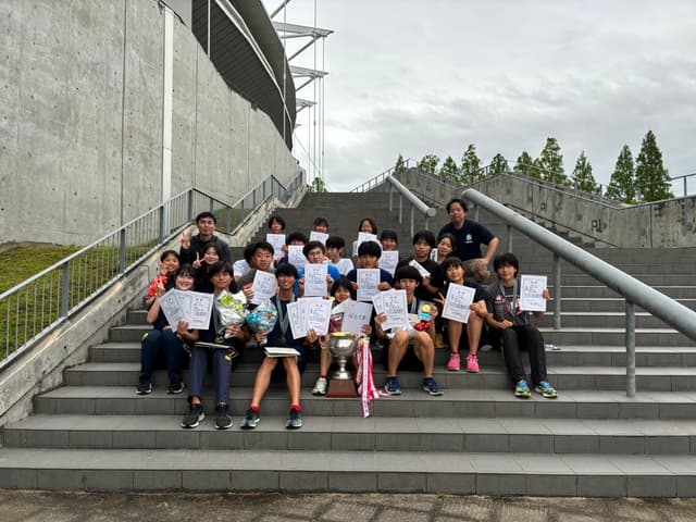 陸上競技部の練習