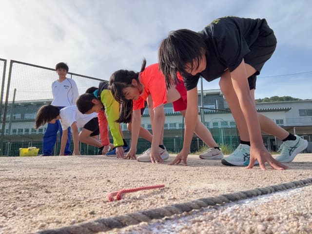 陸上競技部のスケジュール